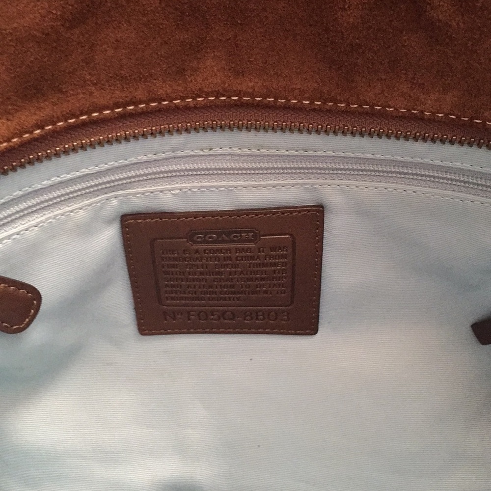 Suede purse - Picture 2 of 6
